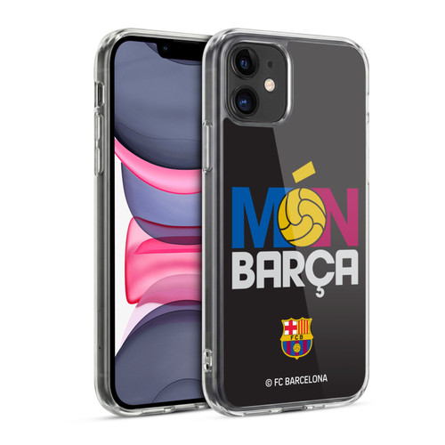 FC Barcelona Campions Mon Barca Soft Gel Case for Apple iPhone 11