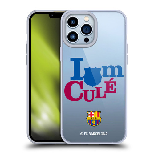 FC Barcelona Campions I'M A Cule Soft Gel Case for Apple iPhone 13 Pro Max & MagSafe