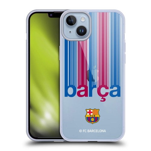 FC Barcelona Campions Barca Soft Gel Case for Apple iPhone 14 Plus & MagSafe