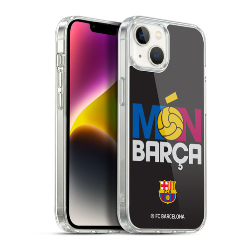 FC Barcelona Campions Mon Barca Soft Gel Case for Apple iPhone 14 Plus & MagSafe