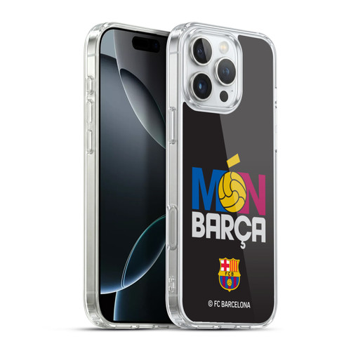 FC Barcelona Campions Mon Barca Soft Gel Case for Apple iPhone 16 Pro Max & MagSafe