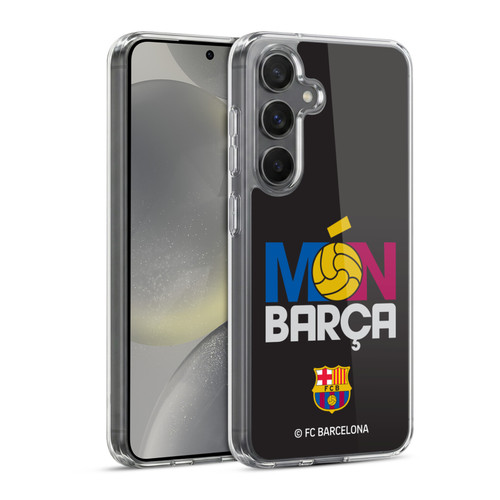 FC Barcelona Campions Mon Barca Soft Gel Case for Samsung Galaxy S24 5G & MagSafe