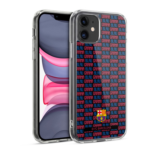 FC Barcelona Culé  Blaugrana Soft Gel Case for Apple iPhone 11