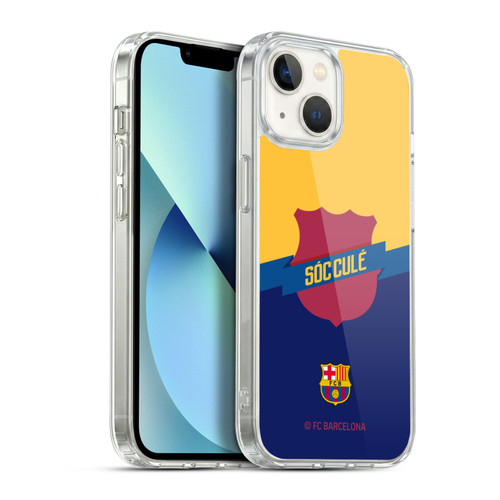 FC Barcelona Culé  Badge Soft Gel Case for Apple iPhone 13