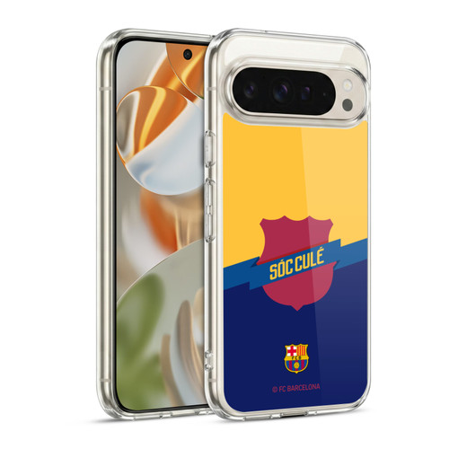 FC Barcelona Culé  Badge Soft Gel Case for Google Pixel 9 / Pixel 9 Pro