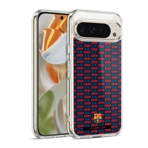 FC Barcelona Culé  Blaugrana Soft Gel Case for Google Pixel 9 / Pixel 9 Pro
