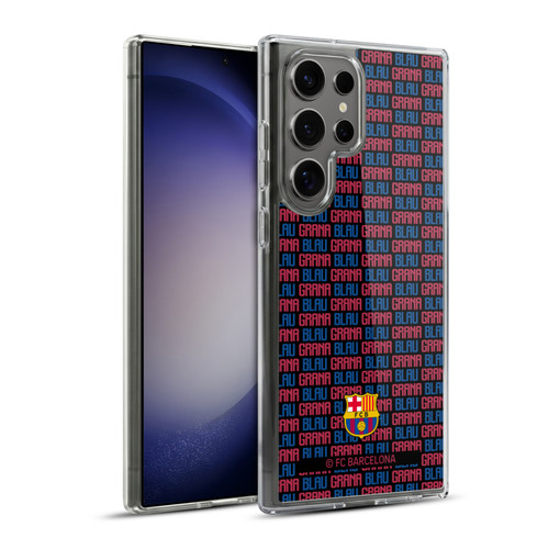 FC Barcelona Culé  Blaugrana Soft Gel Case for Samsung Galaxy S23 Ultra 5G & MagSafe