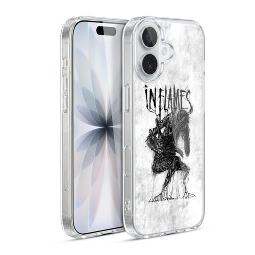In Flames Metal Grunge Big Creature Soft Gel Case for Apple iPhone 17