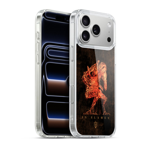 In Flames Metal Grunge Creature Soft Gel Case for Apple iPhone 17 Pro Max