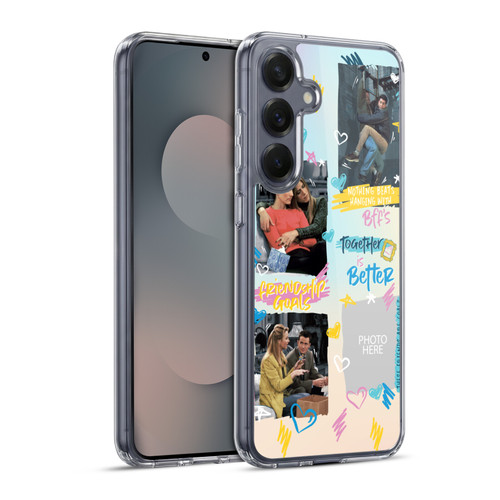 Custom Customised Personalised Friends TV Show Art Friendship Goals Soft Gel Case for Samsung Galaxy S25+ & MagSafe