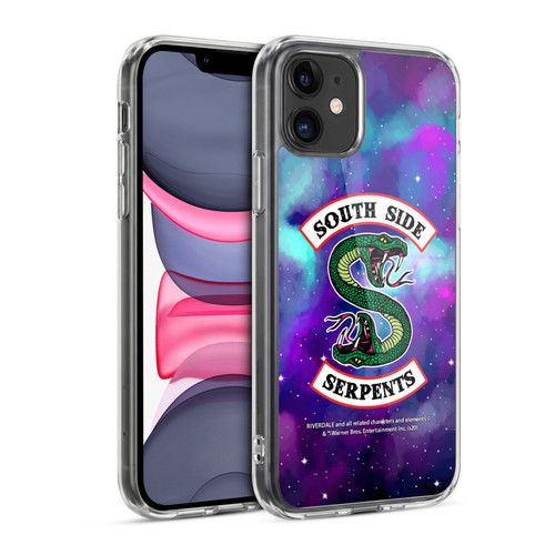 Riverdale South Side Serpents Nebula Logo 1 Soft Gel Case for Apple iPhone 11