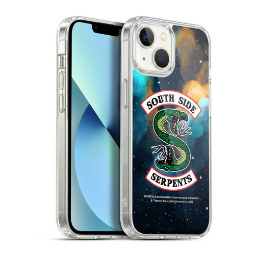 Riverdale South Side Serpents Nebula Logo 2 Soft Gel Case for Apple iPhone 13