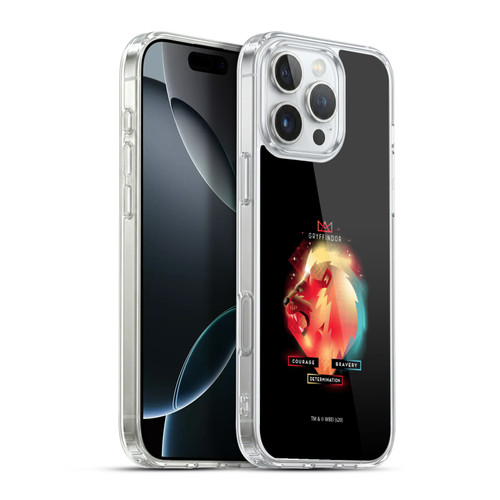Harry Potter Deathly Hallows XIX Gryffindor Soft Gel Case for Apple iPhone 16 Pro Max & MagSafe