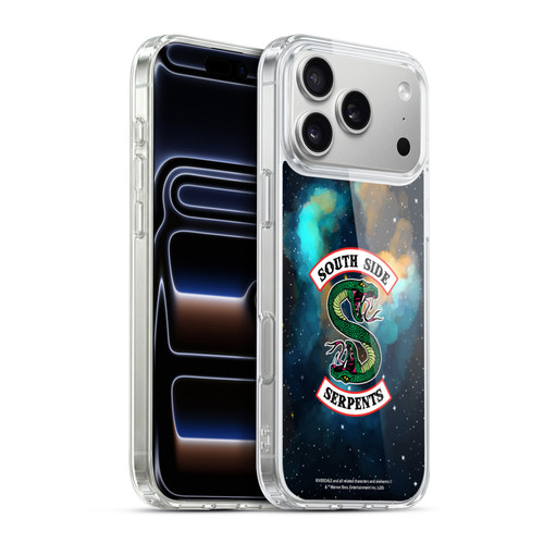 Riverdale South Side Serpents Nebula Logo 2 Soft Gel Case for Apple iPhone 17 Pro Max