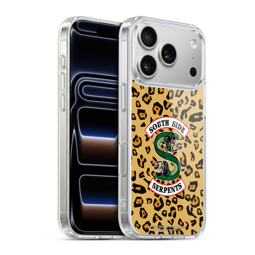 Riverdale South Side Serpents Leopard Logo Soft Gel Case for Apple iPhone 17 Pro
