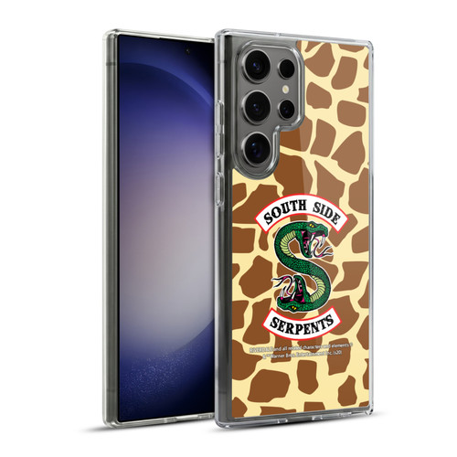 Riverdale South Side Serpents Giraffe Logo Soft Gel Case for Samsung Galaxy S23 Ultra 5G & MagSafe