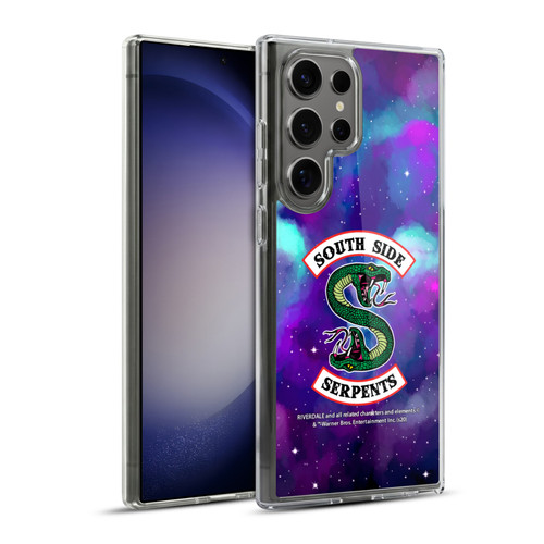 Riverdale South Side Serpents Nebula Logo 1 Soft Gel Case for Samsung Galaxy S23 Ultra 5G & MagSafe