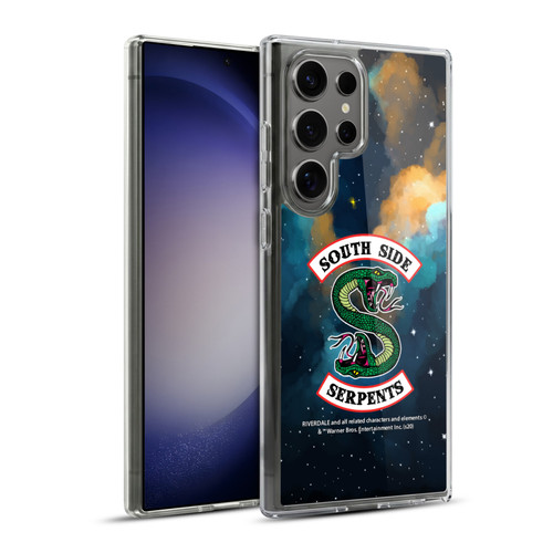 Riverdale South Side Serpents Nebula Logo 2 Soft Gel Case for Samsung Galaxy S23 Ultra 5G & MagSafe