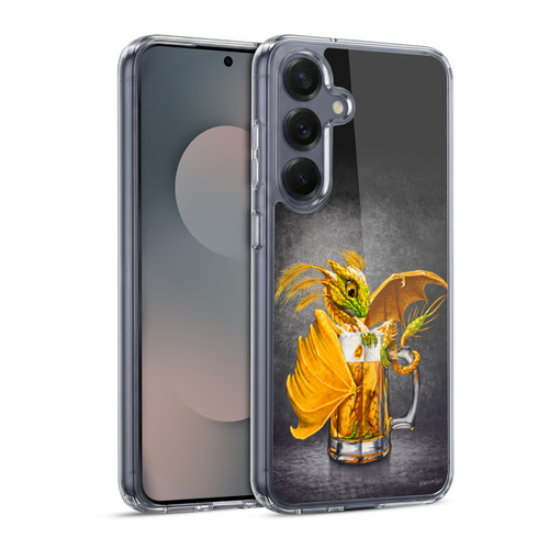 Stanley Morrison Dragons Amber Beer Drink In Mug Soft Gel Case for Samsung Galaxy S25 & MagSafe