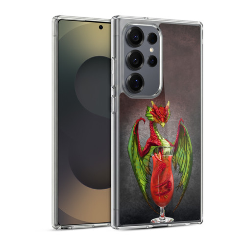 Stanley Morrison Dragons Strawberry Daquiri Soft Gel Case for Samsung Galaxy S25 Ultra & MagSafe