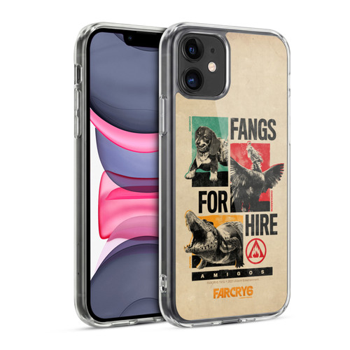 Far Cry 6 Graphics Fangs For Hire Soft Gel Case for Apple iPhone 11