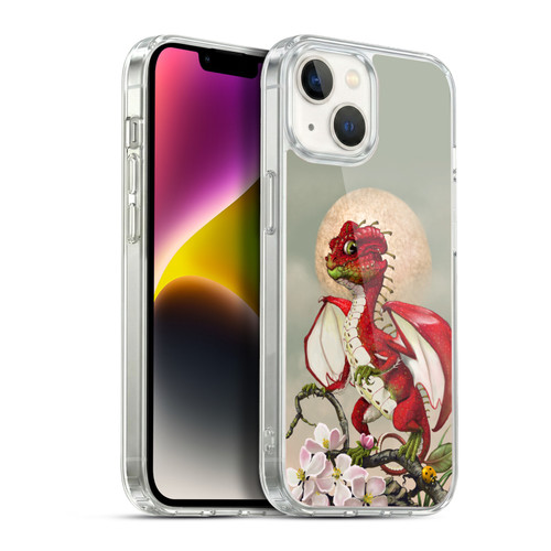 Stanley Morrison Dragons 3 Red Fruit Garden Soft Gel Case for Apple iPhone 14