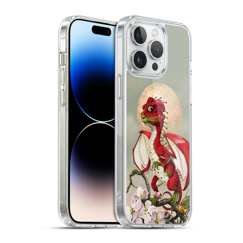 Stanley Morrison Dragons 3 Red Fruit Garden Soft Gel Case for Apple iPhone 14 Pro Max & MagSafe