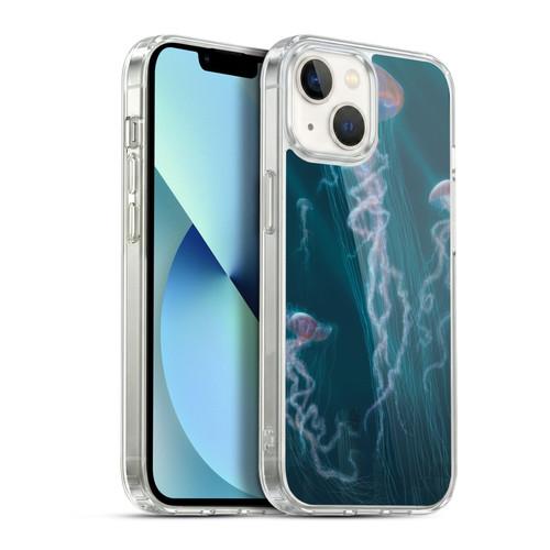 Vincent Hie Underwater Jellyfish Soft Gel Case for Apple iPhone 13