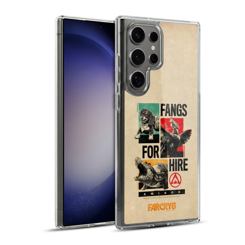 Far Cry 6 Graphics Fangs For Hire Soft Gel Case for Samsung Galaxy S23 Ultra 5G & MagSafe
