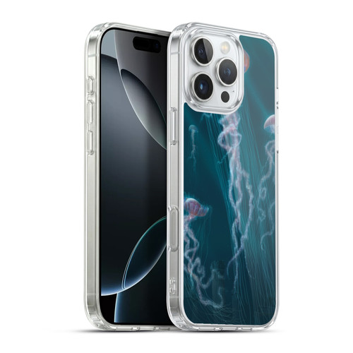 Vincent Hie Underwater Jellyfish Soft Gel Case for Apple iPhone 16 Pro Max & MagSafe