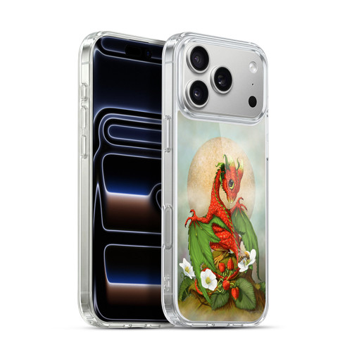 Stanley Morrison Dragons 3 Strawberry Garden Soft Gel Case for Apple iPhone 17 Pro Max