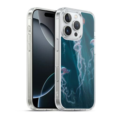 Vincent Hie Underwater Jellyfish Soft Gel Case for Apple iPhone 16 Pro & MagSafe