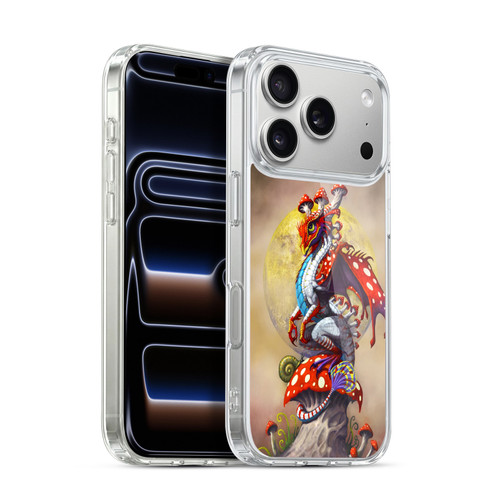 Stanley Morrison Dragons 3 Mushroom Garden Soft Gel Case for Apple iPhone 17 Pro