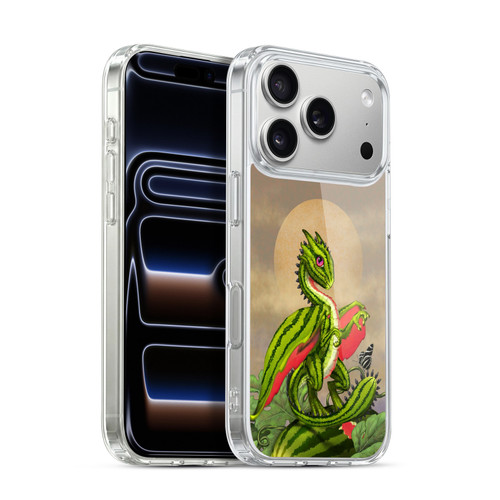 Stanley Morrison Dragons 3 Watermelon Garden Soft Gel Case for Apple iPhone 17 Pro