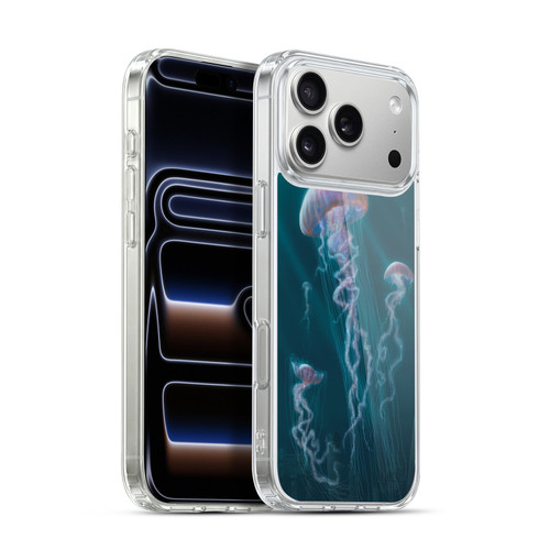 Vincent Hie Underwater Jellyfish Soft Gel Case for Apple iPhone 17 Pro Max