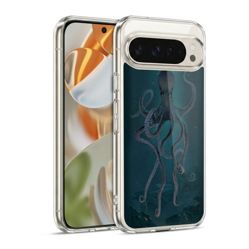 Vincent Hie Underwater Giant Octopus Soft Gel Case for Google Pixel 9 / Pixel 9 Pro