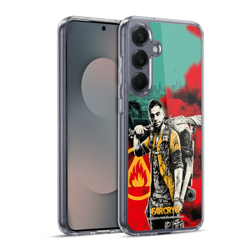 Far Cry 6 Graphics Male Dani Rojas Soft Gel Case for Samsung Galaxy S25+ & MagSafe