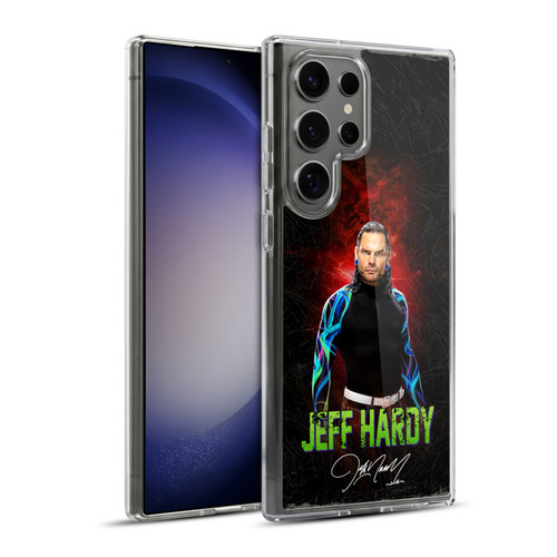 WWE Jeff Hardy LED Image 2 Soft Gel Case for Samsung Galaxy S23 Ultra 5G & MagSafe