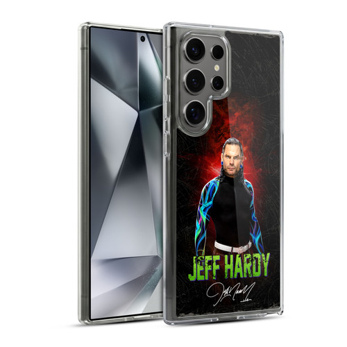 WWE Jeff Hardy LED Image 2 Soft Gel Case for Samsung Galaxy S24 Ultra 5G & MagSafe