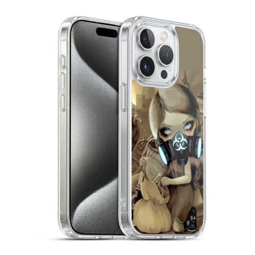 Strangeling Fairy Art Biohazard Soft Gel Case for Apple iPhone 15 Pro & MagSafe