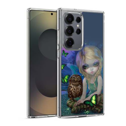 Strangeling Fairy Art Summer with Owl Soft Gel Case for Samsung Galaxy S25 Ultra & MagSafe