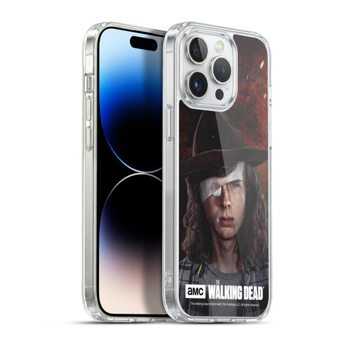 AMC The Walking Dead Season 8 Portraits Carl Soft Gel Case for Apple iPhone 13 Pro Max & MagSafe