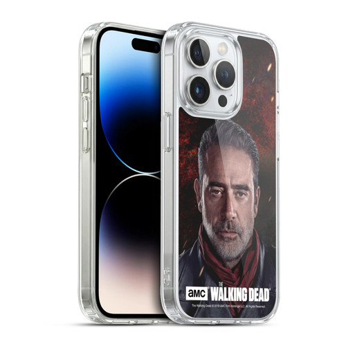 AMC The Walking Dead Season 8 Portraits Negan Soft Gel Case for Apple iPhone 13 Pro & MagSafe