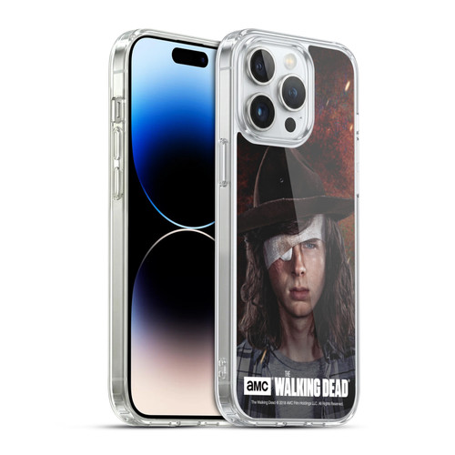 AMC The Walking Dead Season 8 Portraits Carl Soft Gel Case for Apple iPhone 14 Pro Max & MagSafe