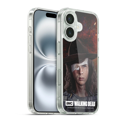 AMC The Walking Dead Season 8 Portraits Carl Soft Gel Case for Apple iPhone 16 & MagSafe