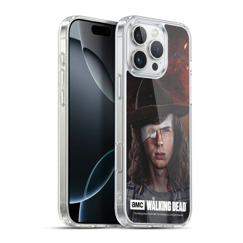 AMC The Walking Dead Season 8 Portraits Carl Soft Gel Case for Apple iPhone 16 Pro Max & MagSafe