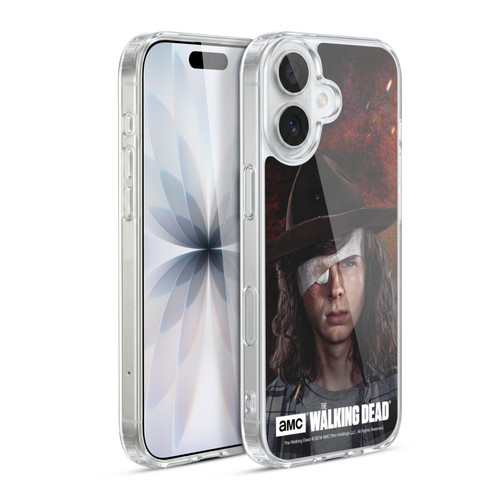AMC The Walking Dead Season 8 Portraits Carl Soft Gel Case for Apple iPhone 17
