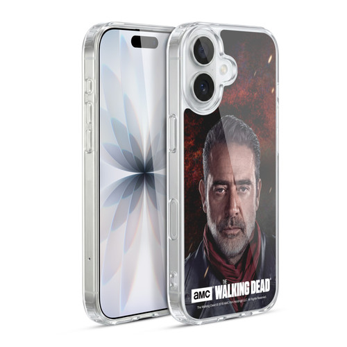AMC The Walking Dead Season 8 Portraits Negan Soft Gel Case for Apple iPhone 17