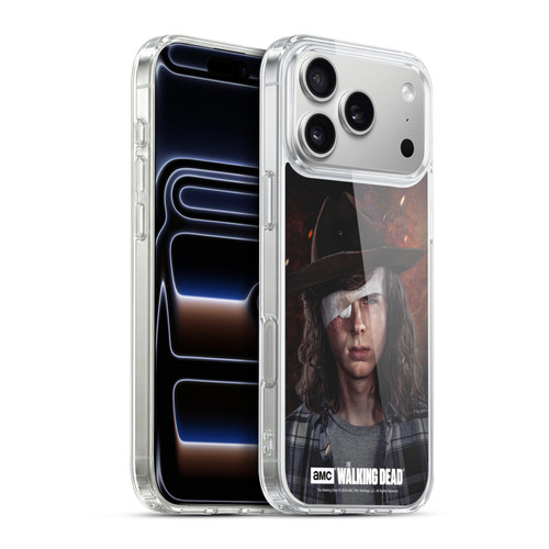 AMC The Walking Dead Season 8 Portraits Carl Soft Gel Case for Apple iPhone 17 Pro Max