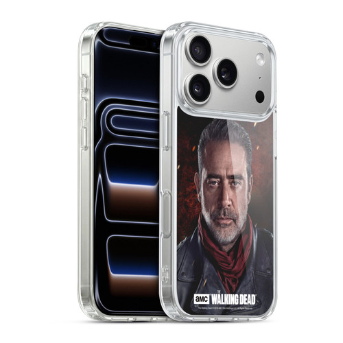 AMC The Walking Dead Season 8 Portraits Negan Soft Gel Case for Apple iPhone 17 Pro
